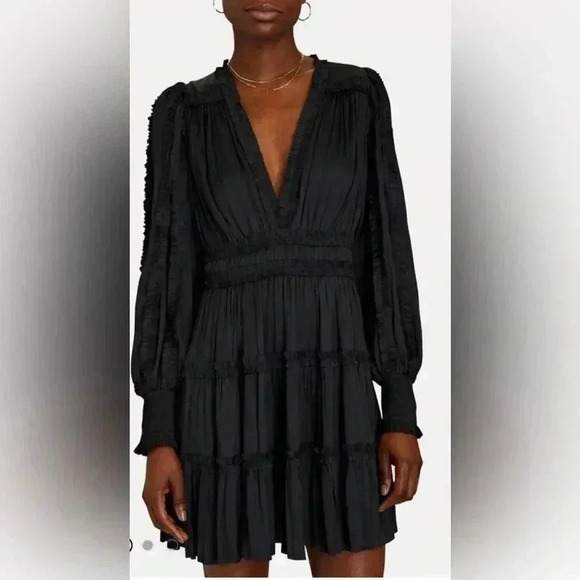 -Ulla Johnson Dress Amara Plissé Mini Dress- size 2- NWOT $595 - Picture 5 of 15